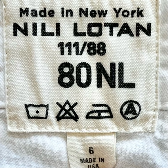 NILI LOTAN Cropped Military Pants Size 6 Minimalist Contemporary Chic Modern - Picture 3 of 9